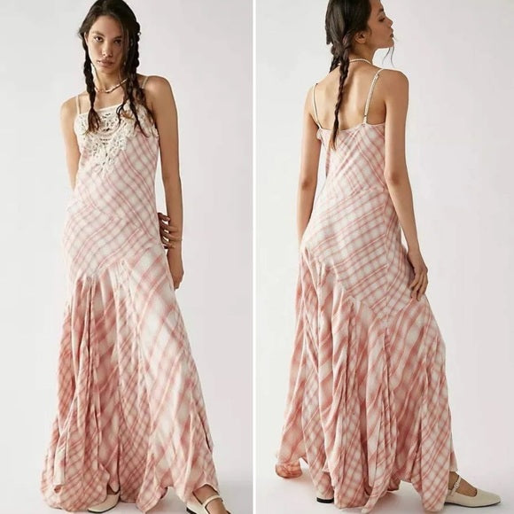 Fp Piper Plaid Maxi Dress