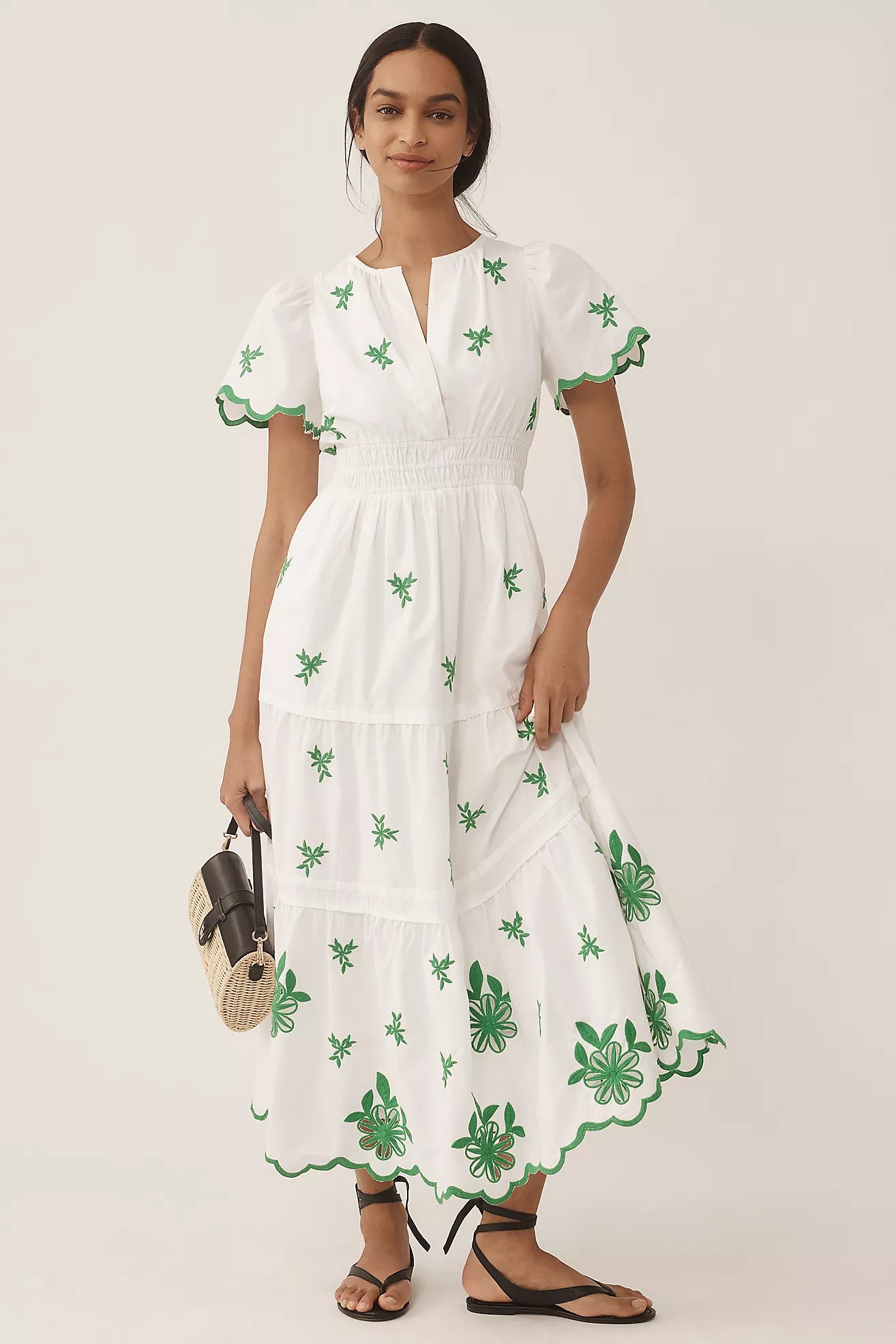 Somerset Maxi Dress White