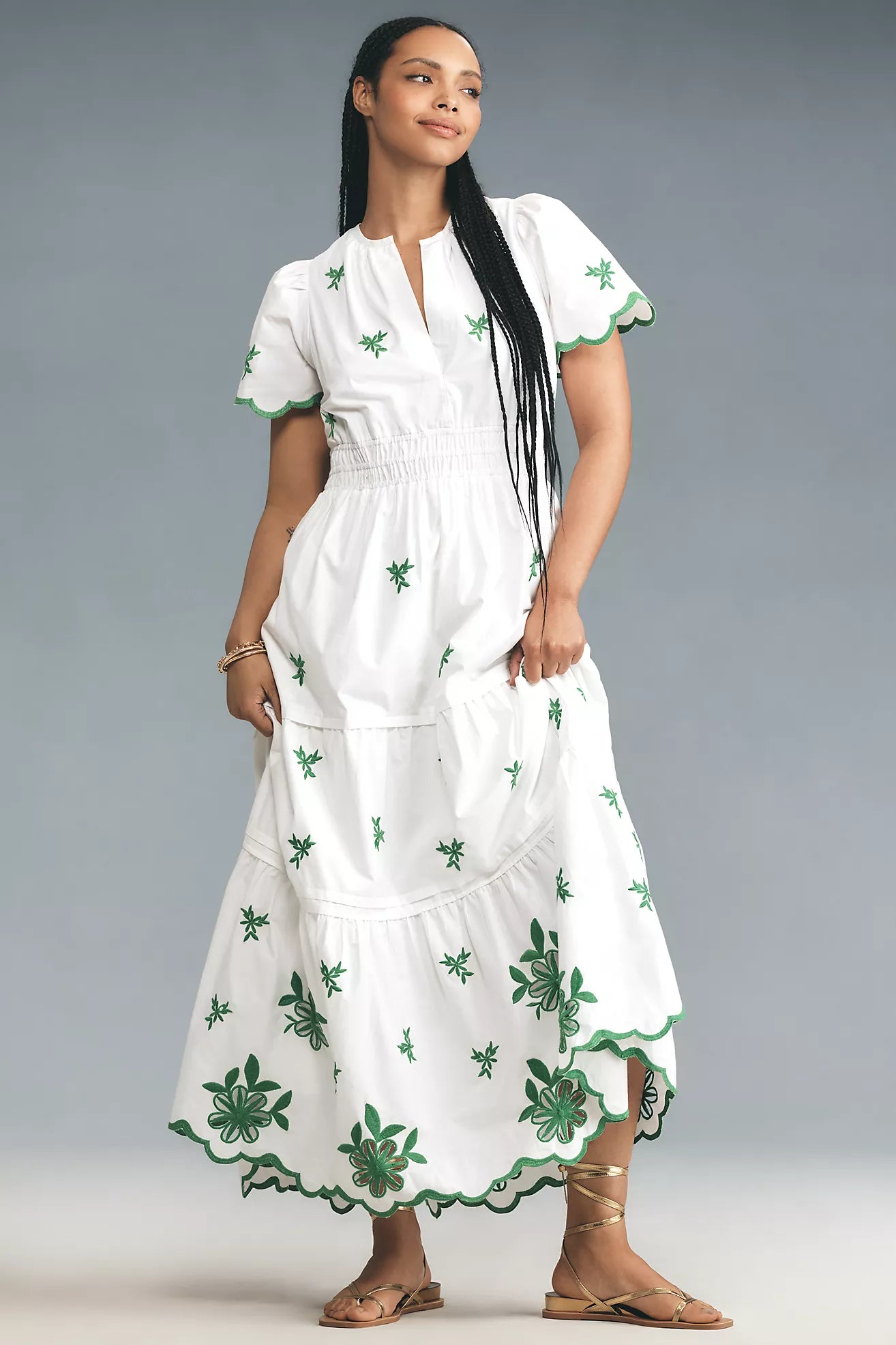 Somerset Maxi Dress White