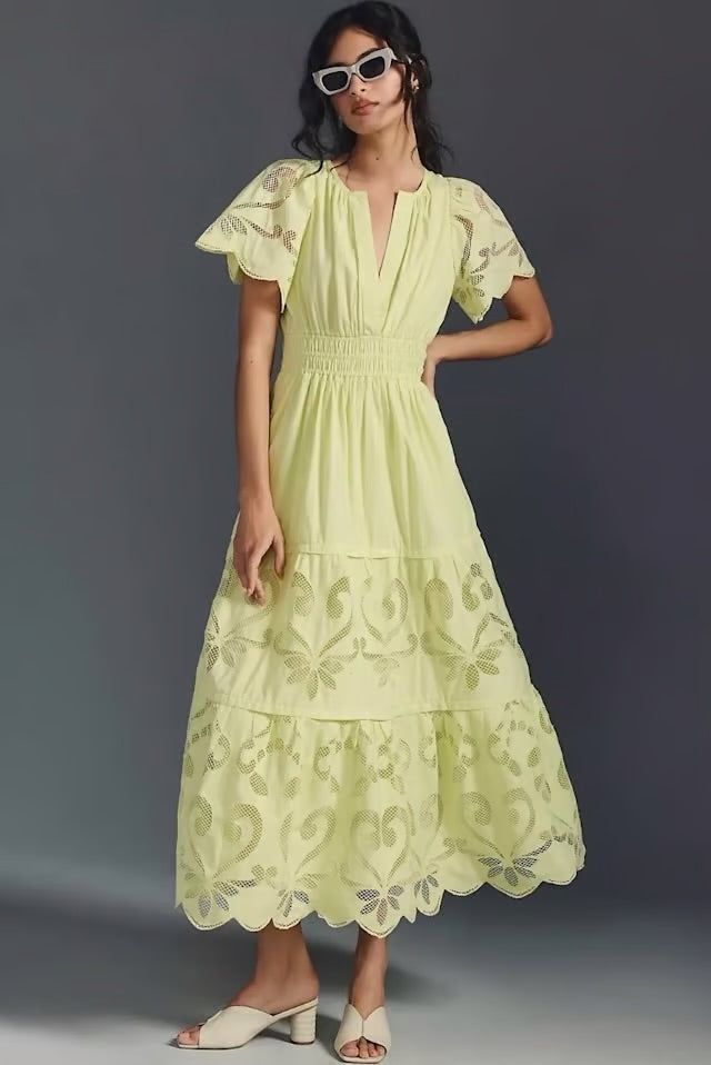 Somerset Maxi Dress Green