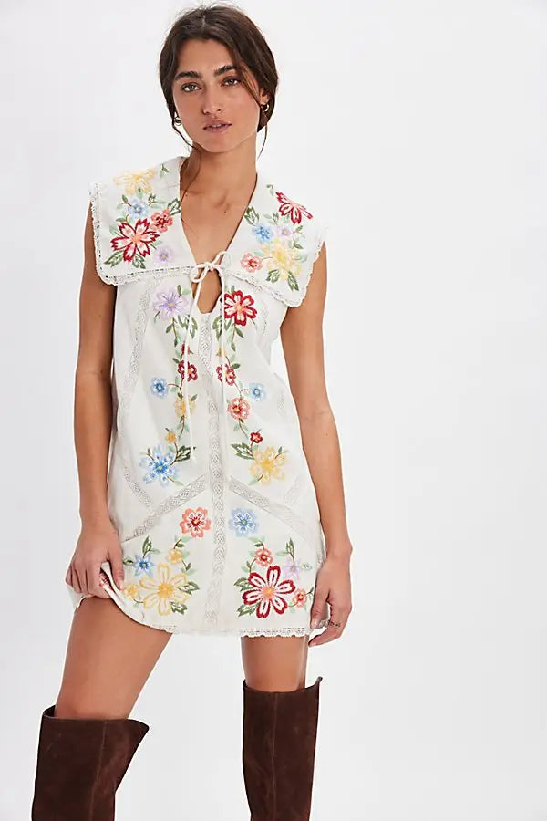 Fp Blue Hawaii Mini Dress