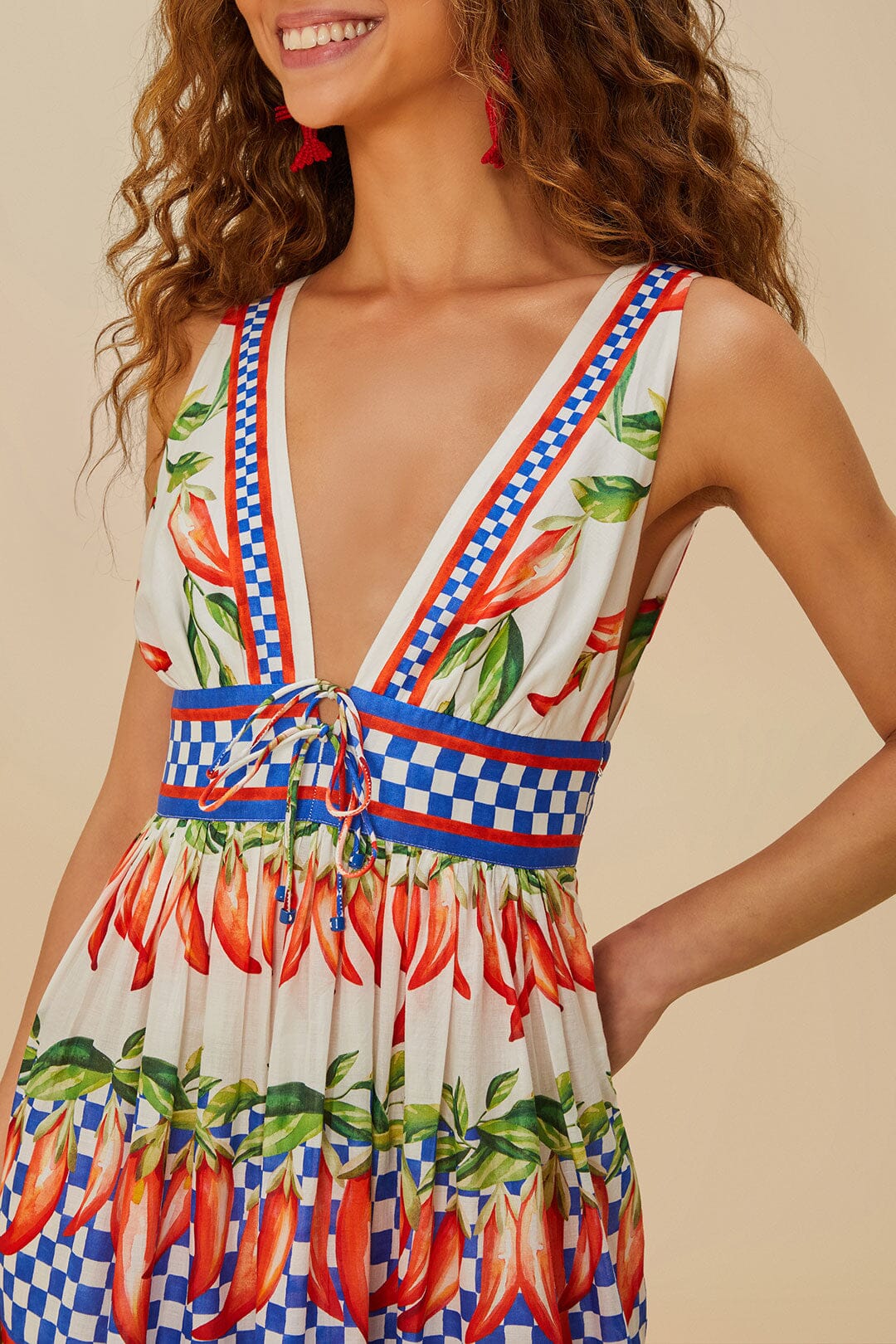 Farm Picnic Peppers Ainika Dress