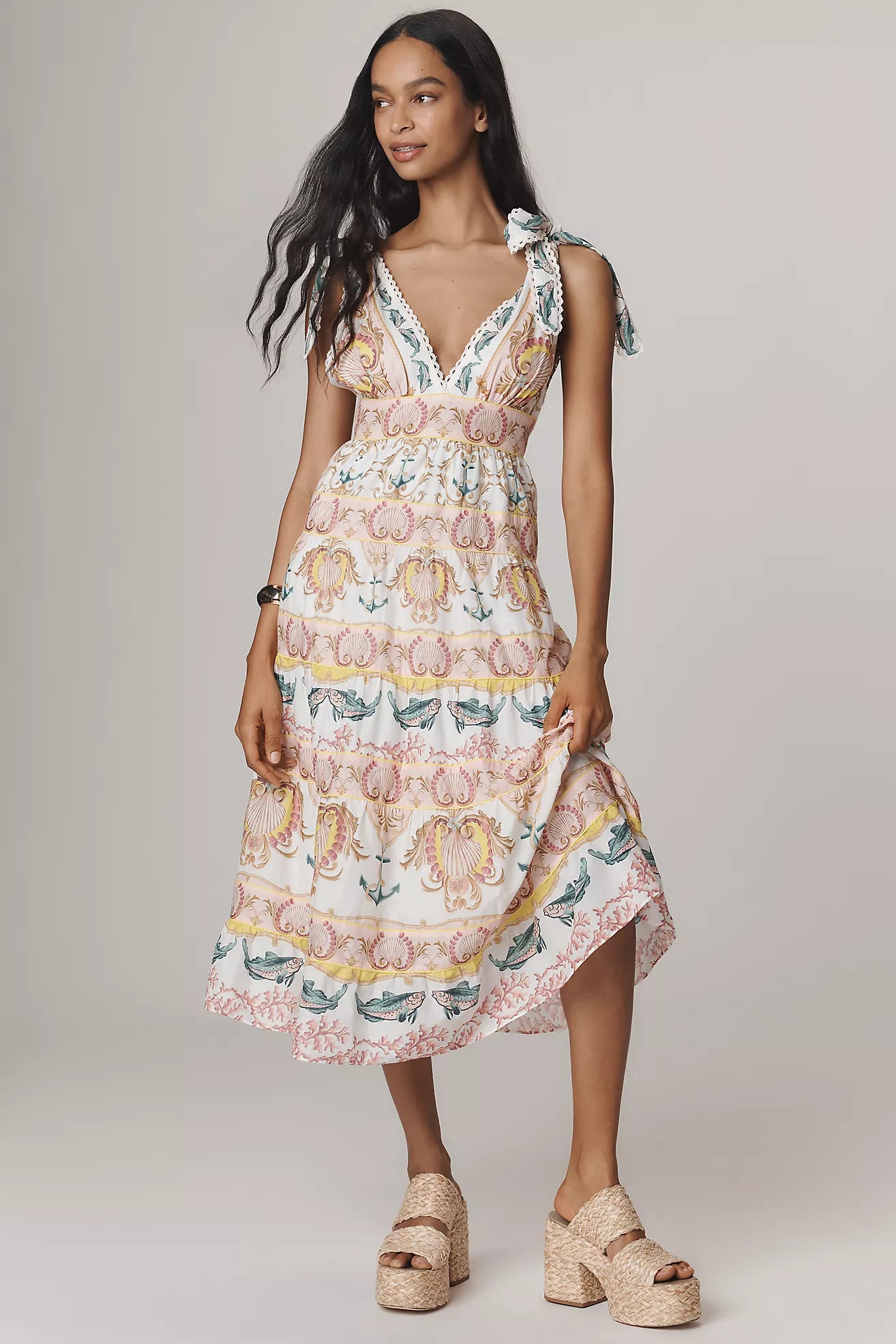 Farm Milena Maxi Dress