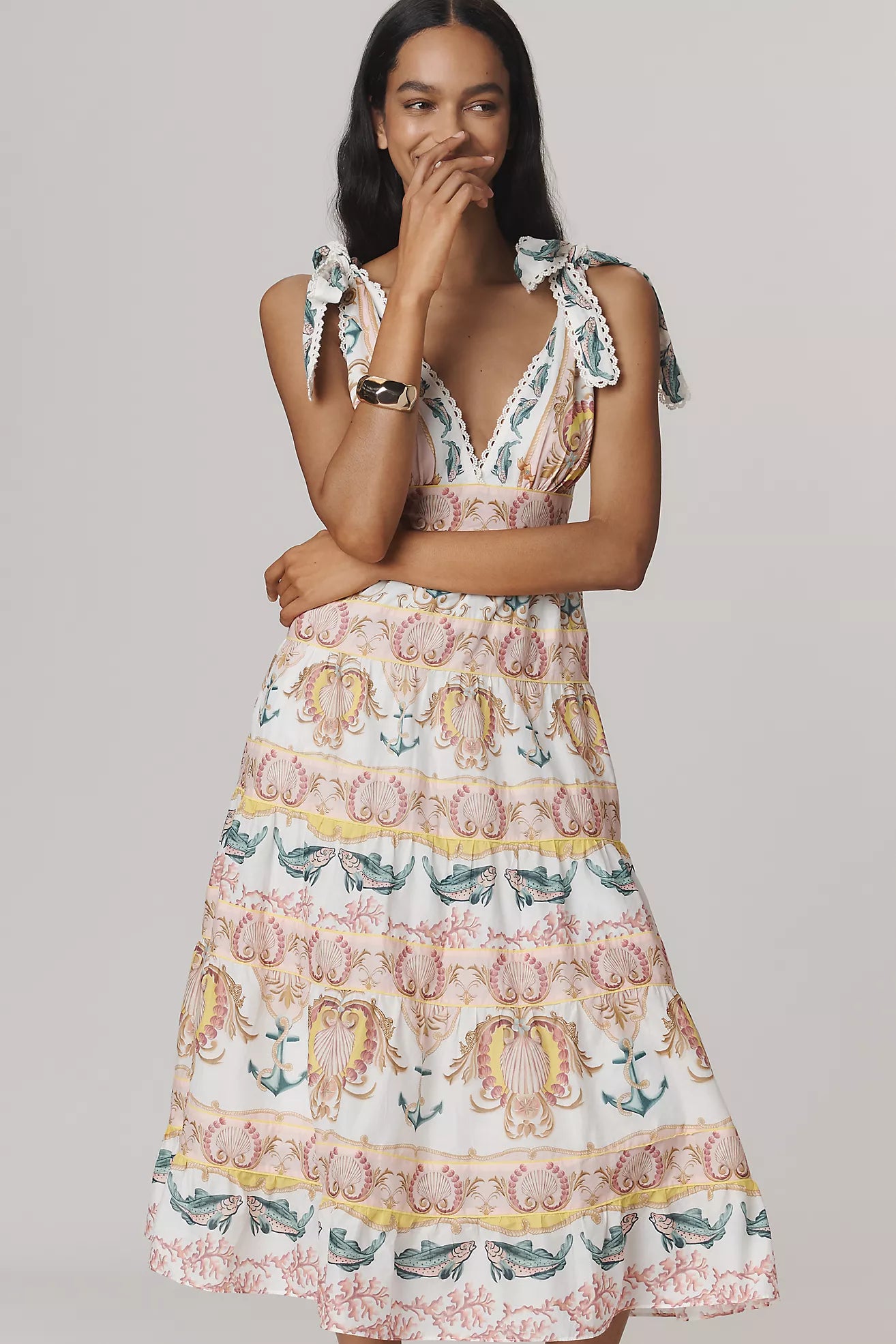 Farm Milena Maxi Dress