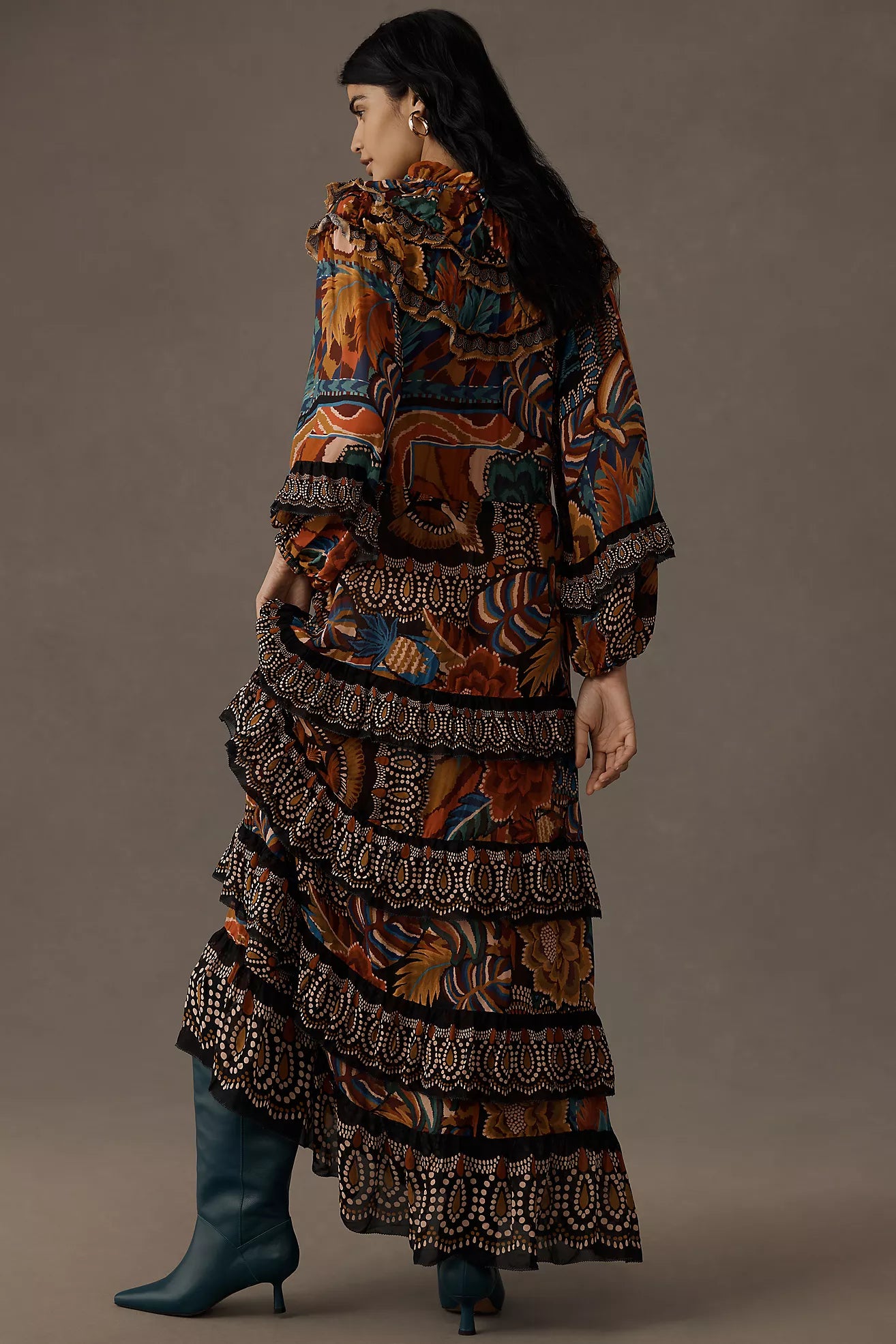 Farm Fall Mix Maxii Dress