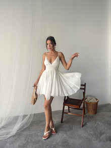 Mirja Freepeople Beyaz Elbise