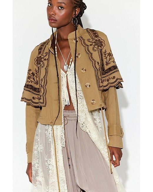 Hideaway Cutwork Cotton Jacket