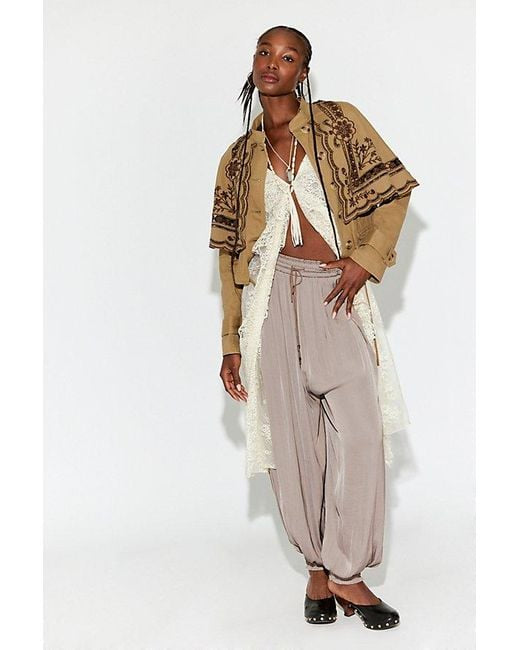 Hideaway Cutwork Cotton Jacket