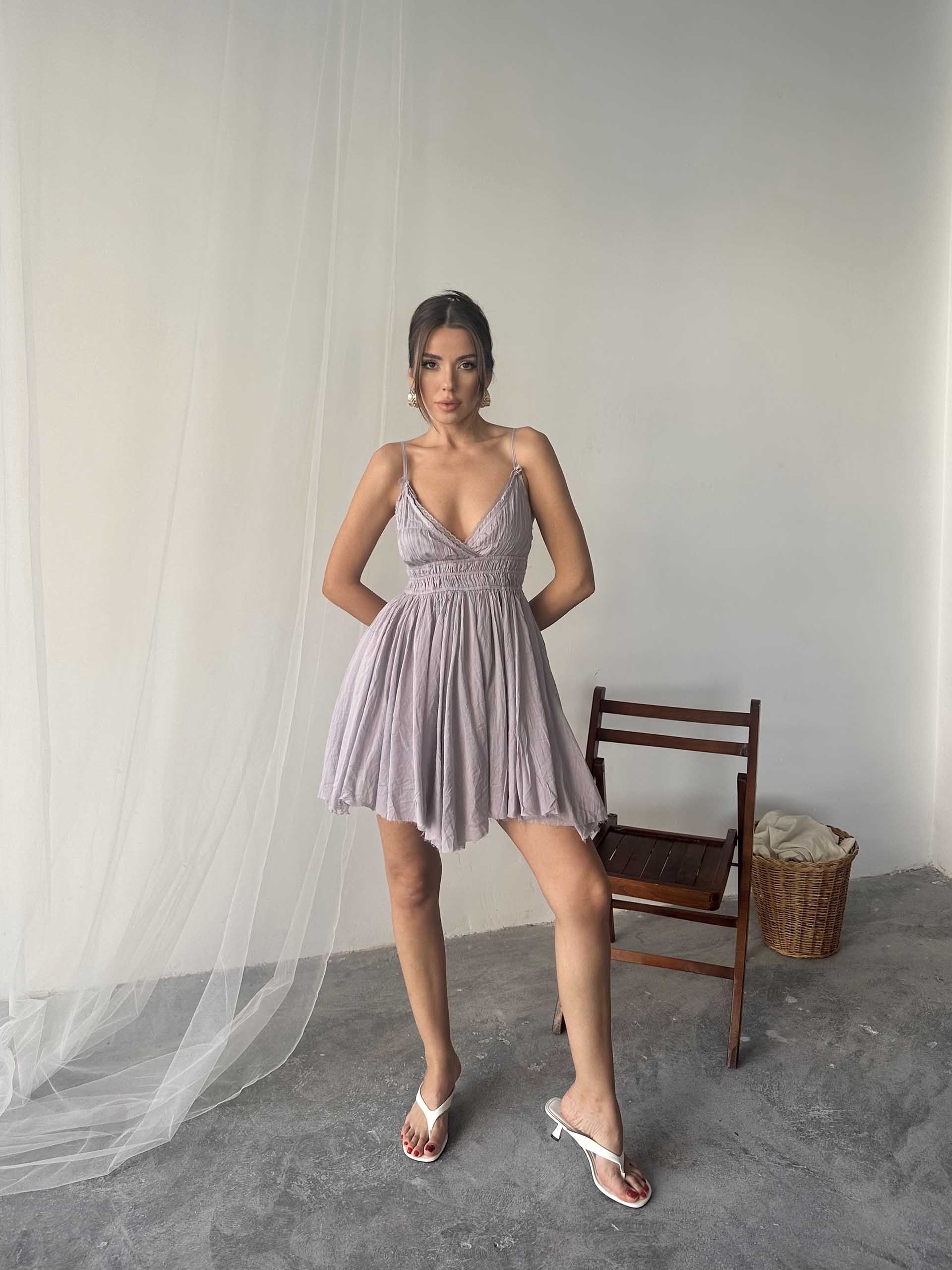 Mirja Freepeople Lila Elbise