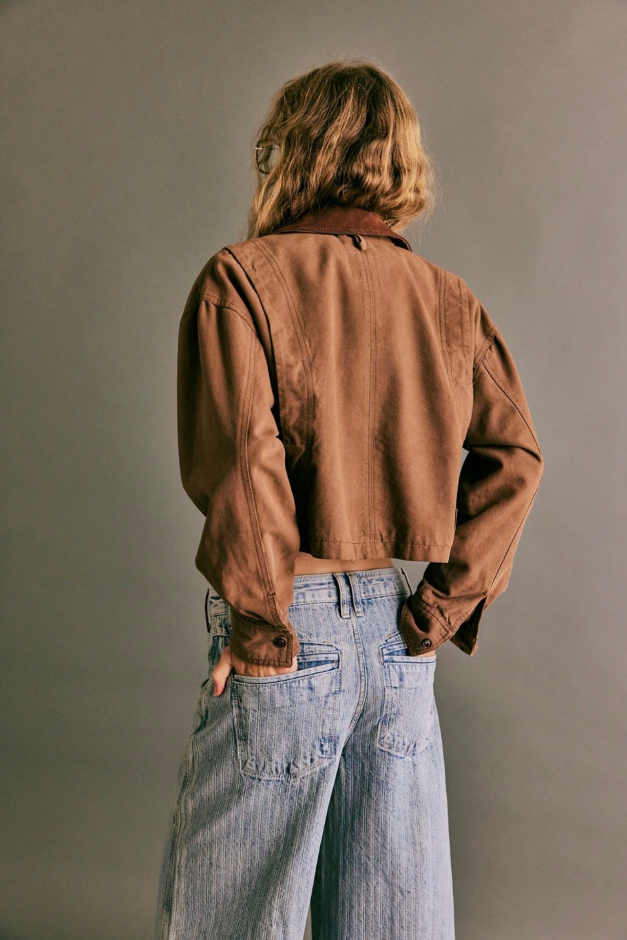 Martha Workwear Jacket Brown