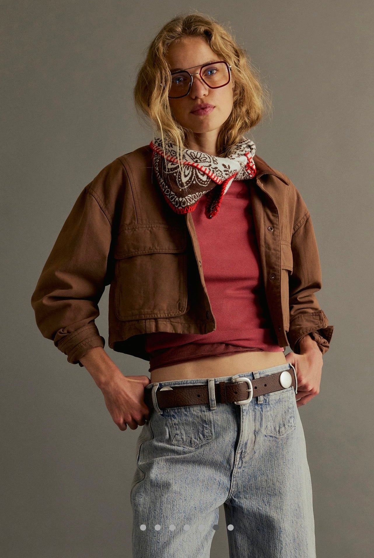 Martha Workwear Jacket Brown