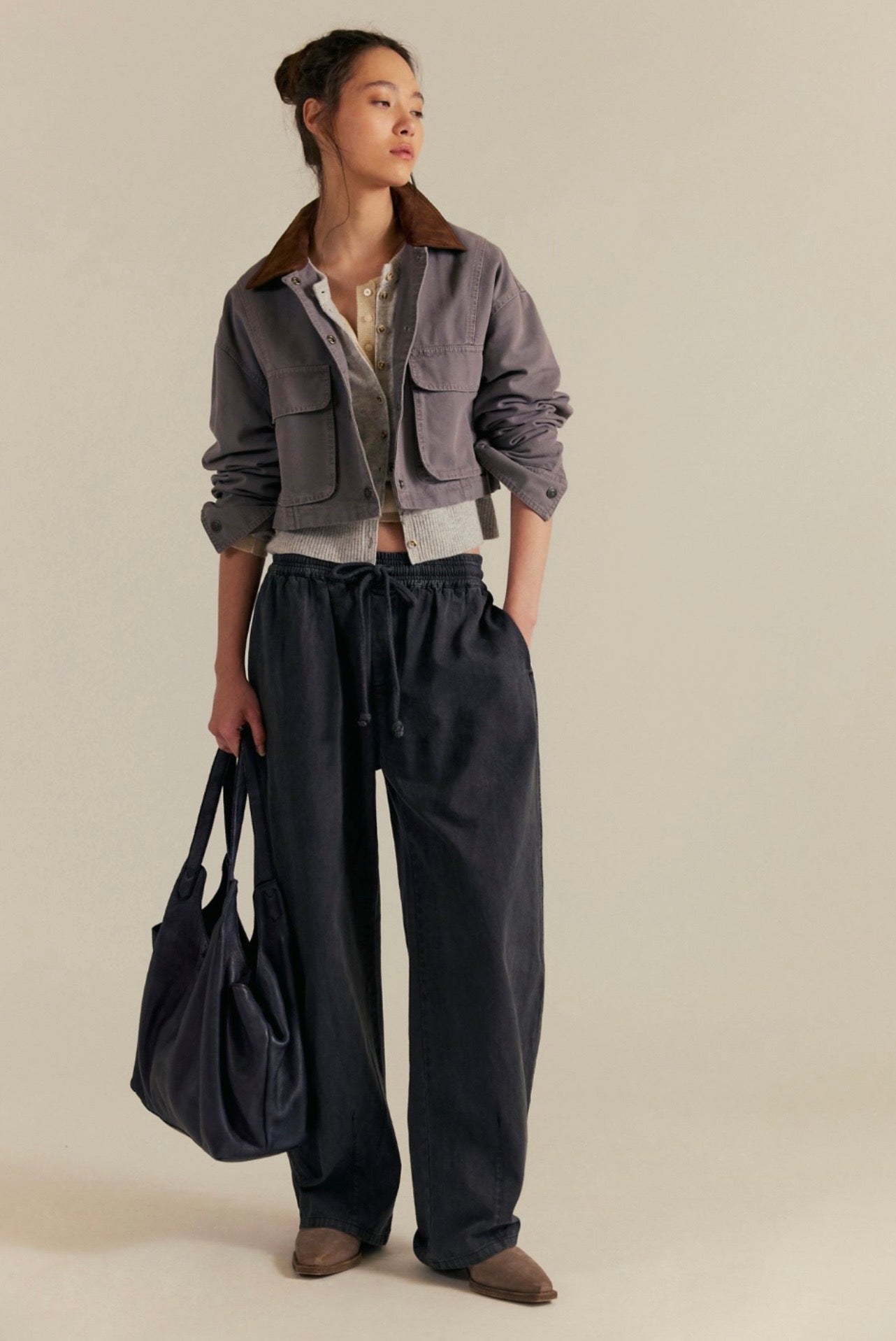 Martha Workwear Jacket Gray