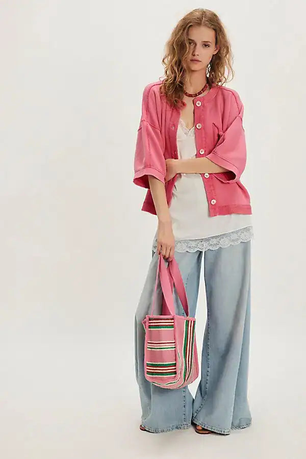 Mathilda Relaxed Fit Sweatshirt Pink